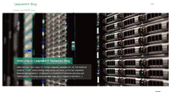 Desktop Screenshot of blog.leapswitch.com